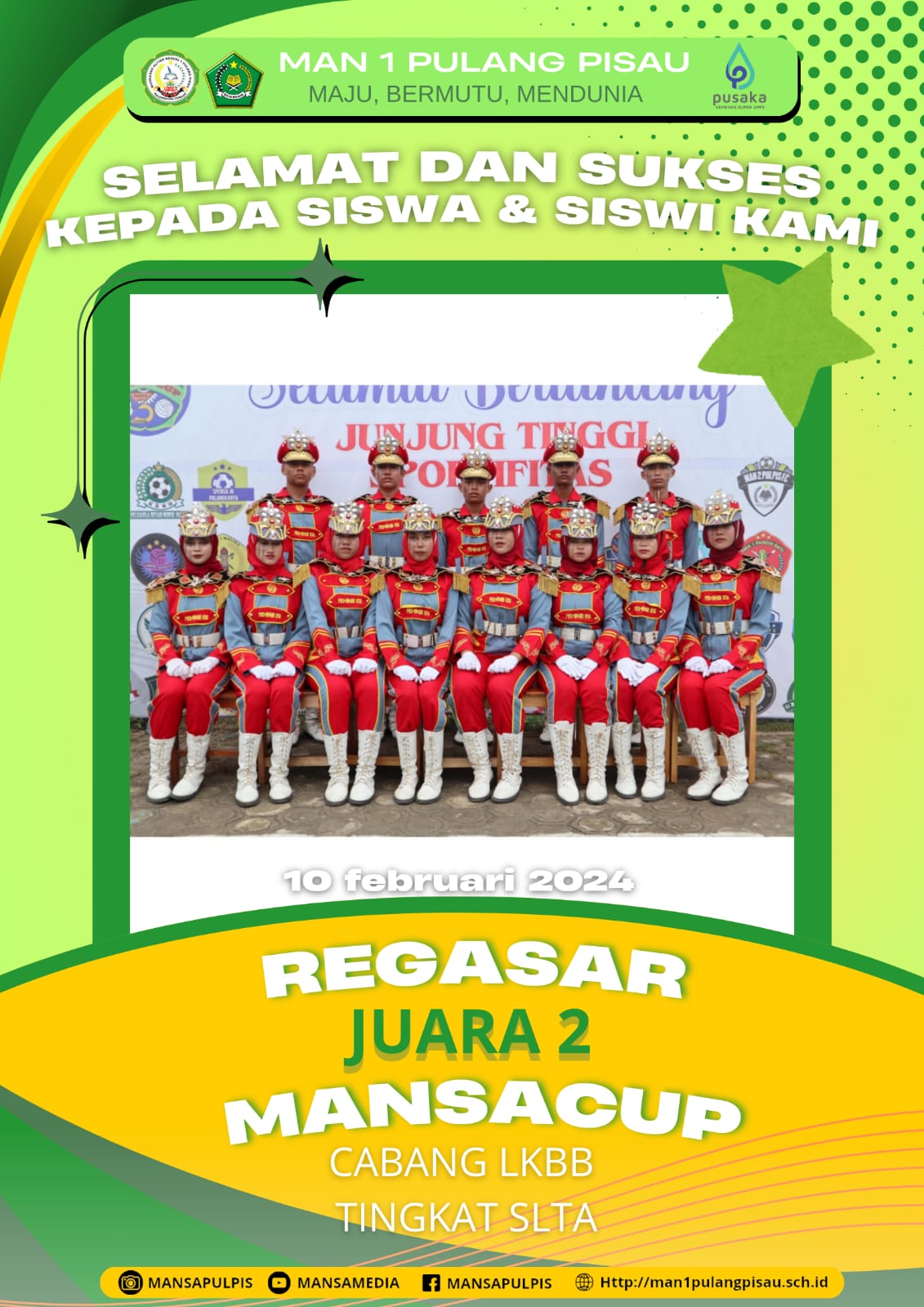 TIM LKBB REGASAR JUARA 2 MANSA CUP 3.0 